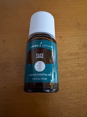 Young Living Sage Essential Oil - Teal Label Bottle